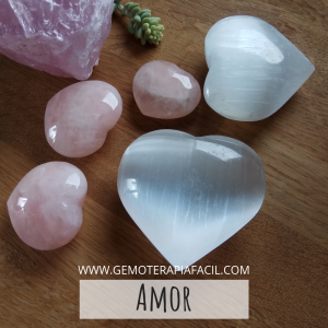 Corazones de mineral