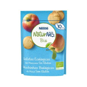 Galletas ecológicas sin gluten Naturnes Bio con manzana Nestlé 150 g