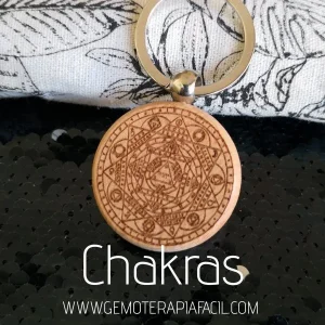 Llavero CHAKRAS – madera